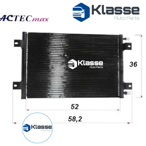 Condensador Ar Condicionado Hyundai Xcmg Escavadeira Pc180 - Imagem 2