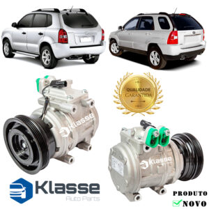 Compressor De Ar Tucson / Sportage 2.0 / 2.7 2007 Em Diante