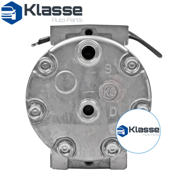 Compressor AC 7H15 Passante 8PK  12V Land Rover Defender - Imagem 7