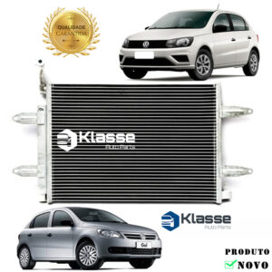 Condensador AC Fox Polo G5 G6 Voyage Saveiro 03 Em Diante