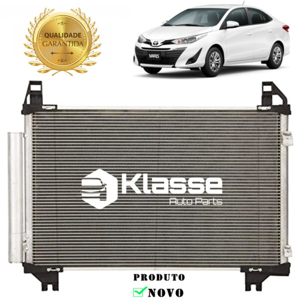 Condensador Ar Condicionado Toyota Yaris  OEM: 884600D470