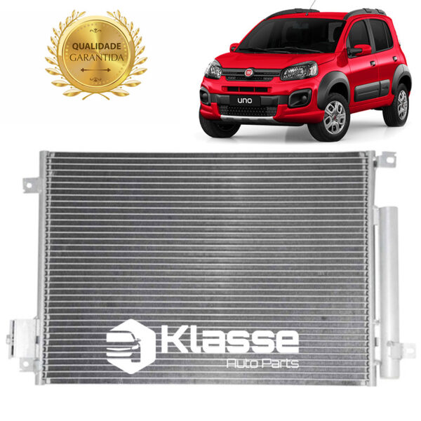 Condensador Uno Palio Grand Siena Motor E-Torq Sistema Valeo