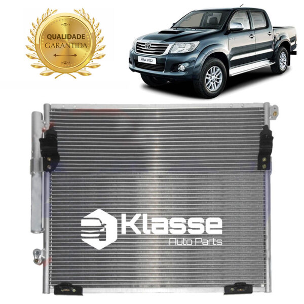 Condensador Ar Condicionado Hilux Flex 2011 Em Diante