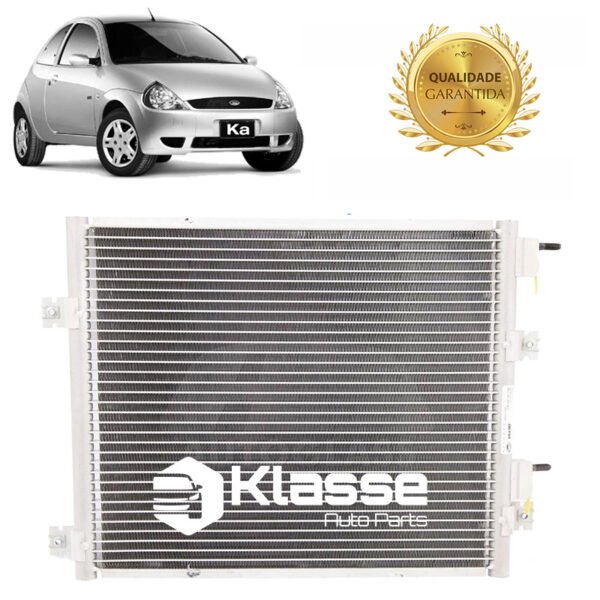 Condensador Do Ar Ford Ka / Rocan 2000 Em Diante 1.0 e 1.6