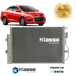 Condensador Chevrolet Sonic Fluxo Paralelo OEM-96943762