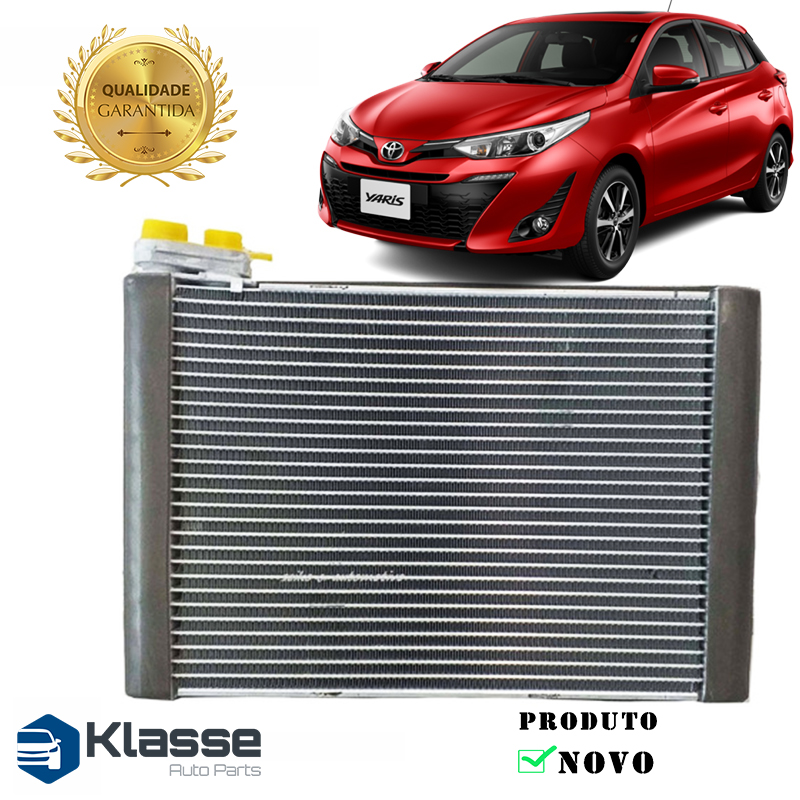 Evaporador Ar Condicionado Toyota Yaris Fluxo Paralelo