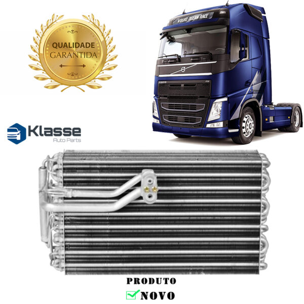 Evaporador Do Ar Volvo NH/FH 2005 Até 2014 Tubo Aletas