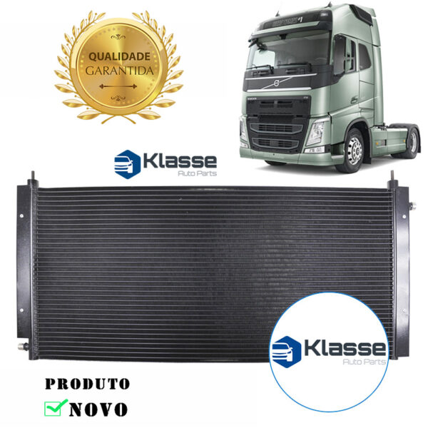 Condensador Do Ar Volvo NH / FH 1998 Até 2007 Adaptação