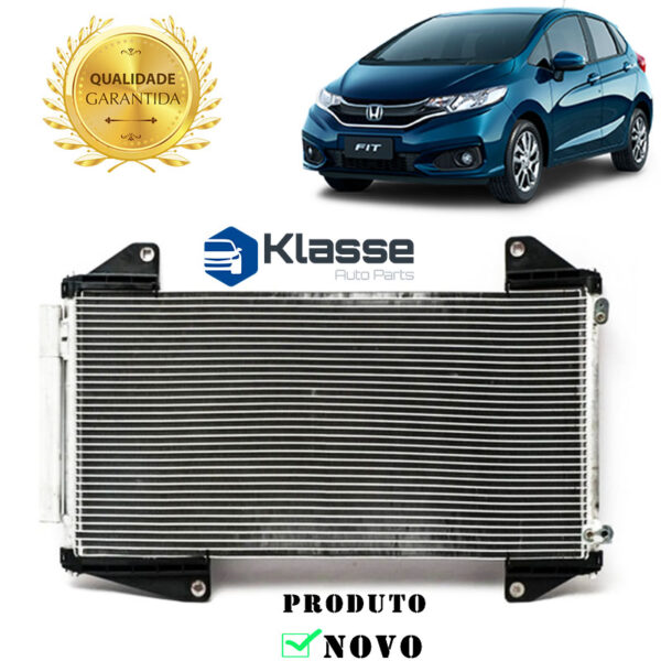 Condensador Ar Honda Fit 2014 Em Diante / WRV 2017 Em Diante