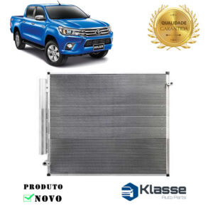 Condensador Ar Condicionado Hilux 2.8 2016 Em Diante Diesel