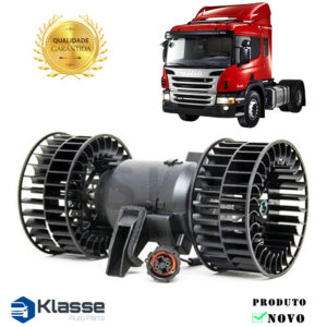 Motor Ventilador Interno Scania 1998 Até 2008 Série 4 24V