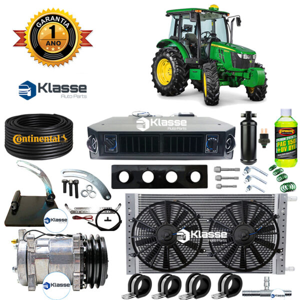 KIT AR CONDICIONADO PARA  TRATORES AGRICOLAS + SUPORTE