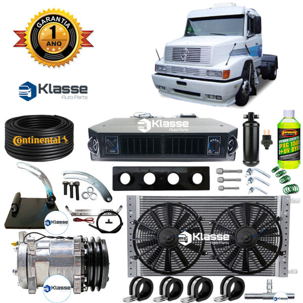 KIT AR CONDICIONADO CAMINHÃO MERCEDES 1935 + SUPORTE