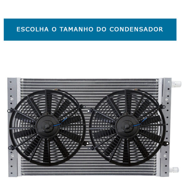 KIT AR CONDICIONADO ELETRICO UNIVERSAL DIVERSOS VEÍCULOS - Imagem 4