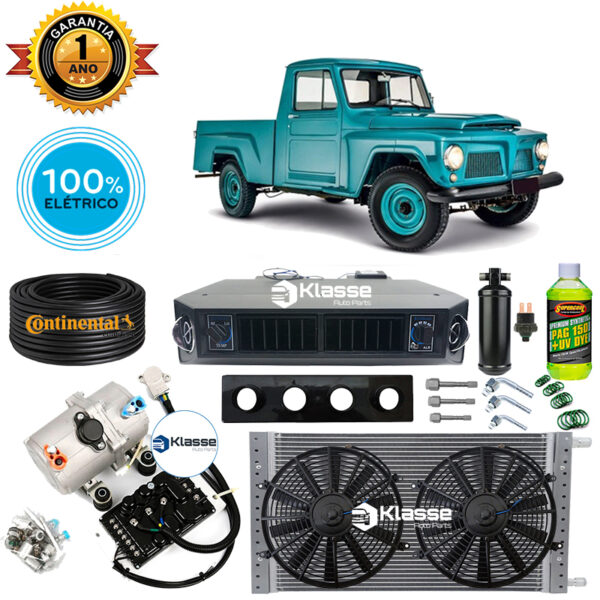 KIT AR CONDICIONADO ELETRICO RURAL PARA TODOS OS MODELOS