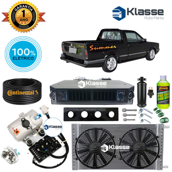 KIT AR CONDICIONADO ELETRICO SAVEIRO QUADRADA