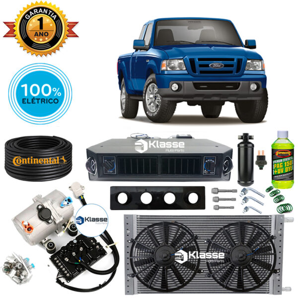 KIT AR CONDICIONADO ELETRICO FORD RANGER ANTIGA