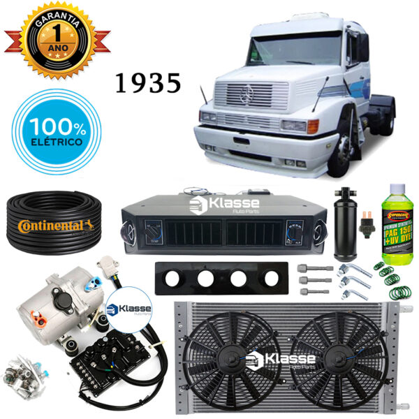 KIT AR CONDICIONADO ELETRICO CAMINHÃO MERCEDES 1935