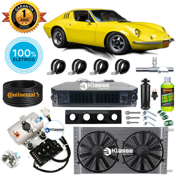 KIT AR CONDICIONADO AUTOMOTIVO ELETRICO PUMA