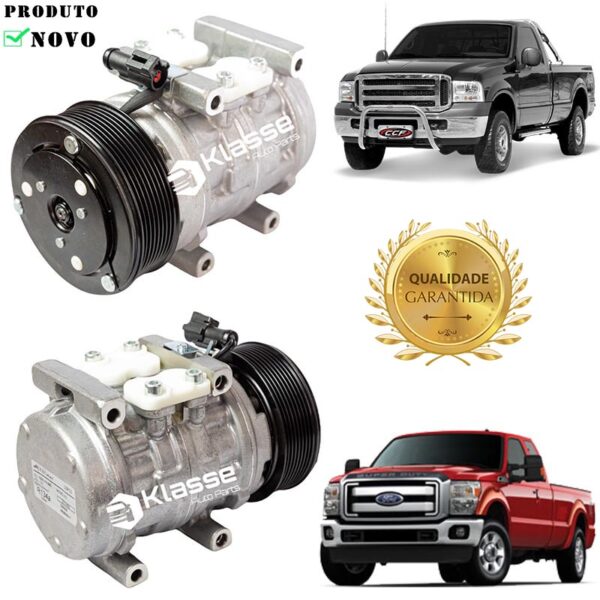 Compressor Ar Condicionado 10P15 F250/350/F4000 MotorCummins