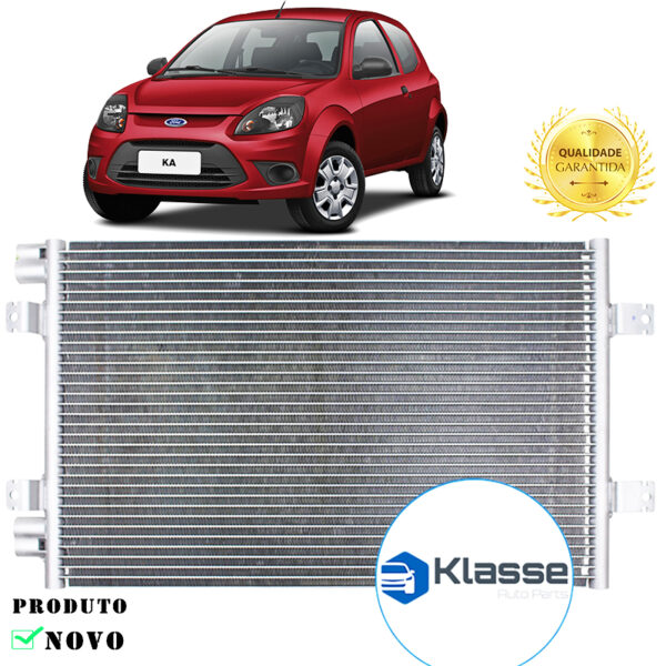Condensador Do Ar Ford Ka Mês 06/2012 Em Diante