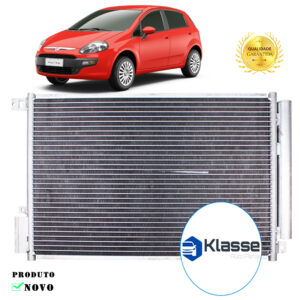 Condensador Ar Condicionado Fiat Punto 1.4 8 Válvulas