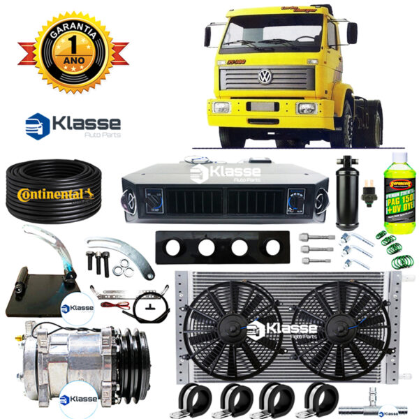Kit Ar Condicionado Automotivo VW 14170 + Suporte Universal