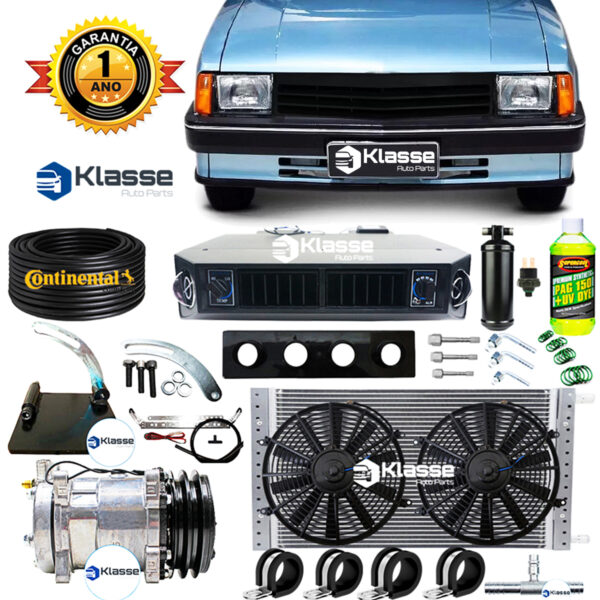 Kit Ar Condicionado Automotivo Chevette + Suporte Universal