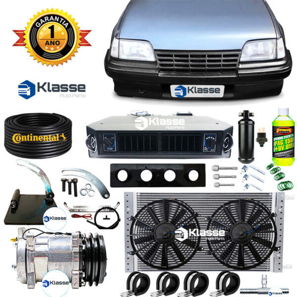 Kit Ar Condicionado Automotivo Kadett + Suporte Universal