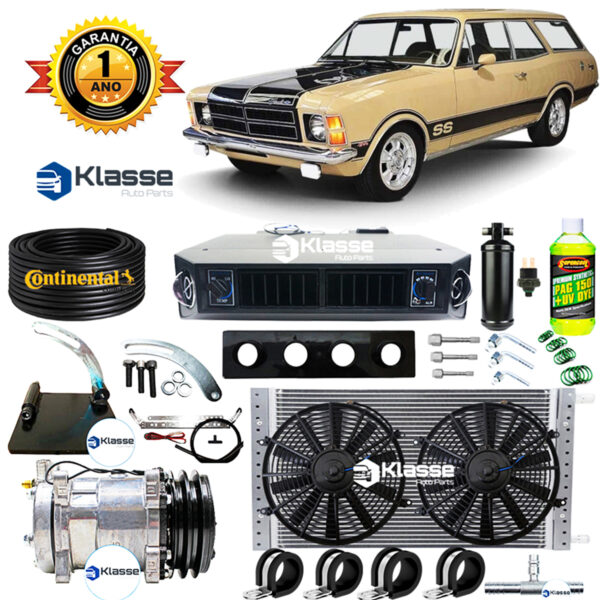 Kit Ar Condicionado Automotivot Caravan + Suporte Universal