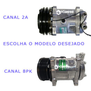 Kit Ar Condicionado Automotivo Voyage Quadrado + Suporte