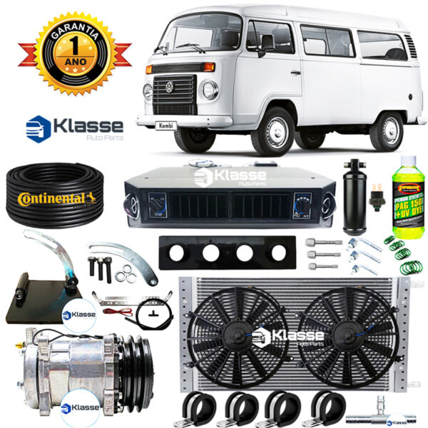 Kit Ar Condicionado Automotivo VW Kombi + Suporte Universal