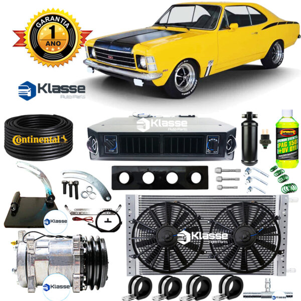 kit Ar Condicionado Automotivo GM Opala + Suporte Universal