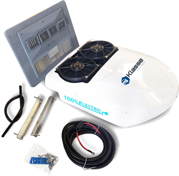 Ar Condicionado Teto Elétrico Caminhão/Maquina /Tratores 24v - Imagem 3