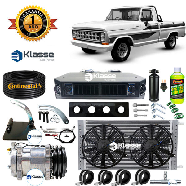 kit ar condicionado ford f1000 ( todos os tipos de motor )