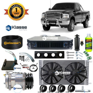 KIT AR CONDICIONADO AUTOMOTIVO FORD F250 + SUPORTE