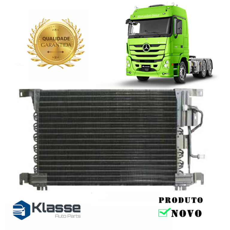 Condensador Do Ar MB Actros 2010 Á 2019 Tubos Aletas