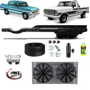 Kit Ar Condicionado Elétrico F1000/ F100 Com  Caixa Polaris