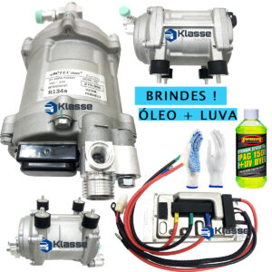 Compressor elétrico ar condicionado automotivo C/Modulo 24V