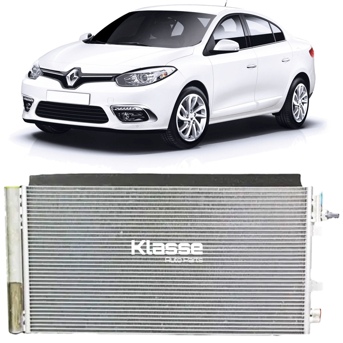 Condensador Do Ar Fluence 2011 Até 2016 OEM: 921000294R