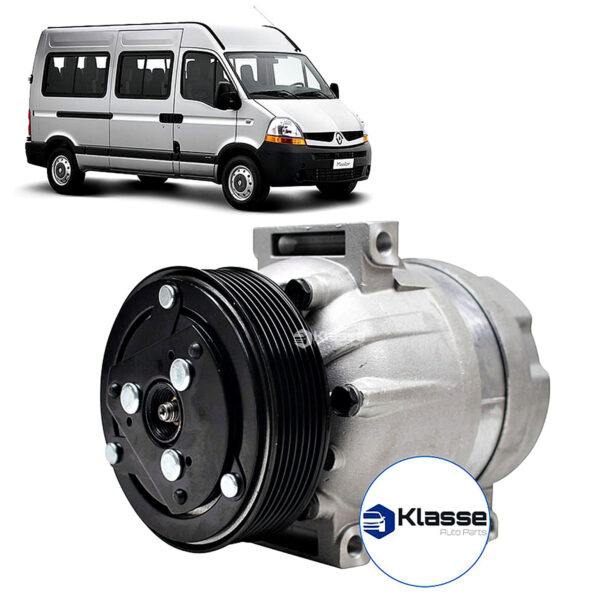 Compressor Ar Condicionado Renault Master  2004 Até 2012 - Imagem 4