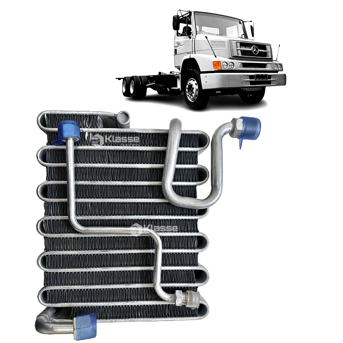 Evaporador Ar Condic Mercedes Benz 1420/1620/1622 Instalação