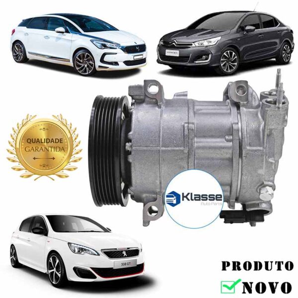Compressor Do Ar Peugeot 3008 / 308 / Citröen C4 Lounge