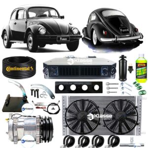 Kit Ar Condicionado Automotivo VW Fusca + Suporte Universal
