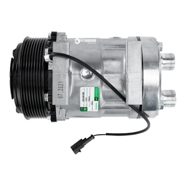 COMPRESSOR  7H15 8PK 12V ORELHA SAÍDA VERTICAL - Imagem 2