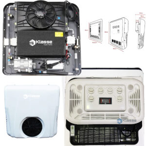 Kit Ar Condicionado Eletrico De Teto Completo Caminhoes 12v