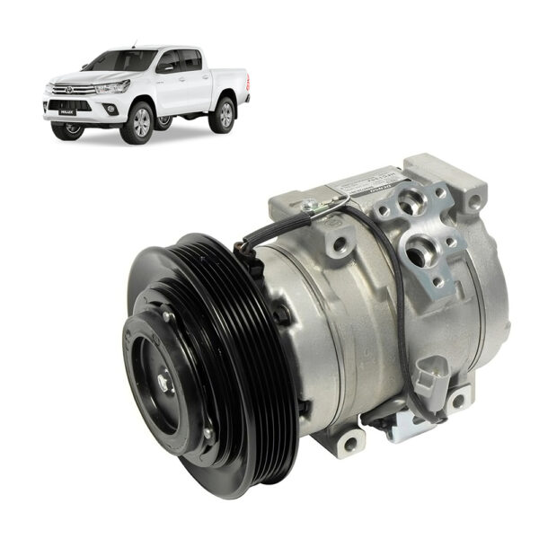 Compressor Ar Condicionado Hilux 10s15c S/embreagem