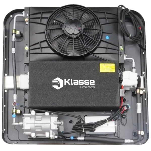 Kit Ar Condicionado Eletrico De Teto Maquinas Agricolas 24v - Imagem 3