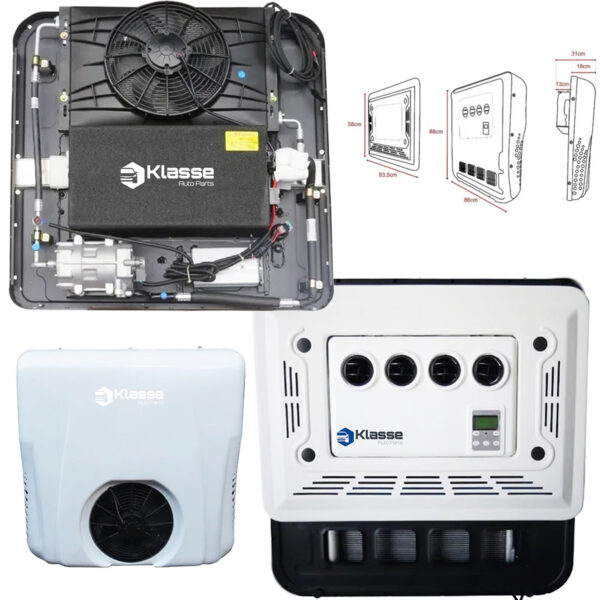 Modulo Ar Condicionado De Teto Caminhão 100% Elétrico 24v