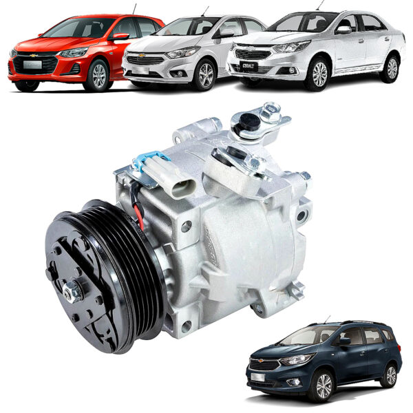 Compressor Do Ar Scroll Chevrolet Spin 1.8 2013 ate 2022